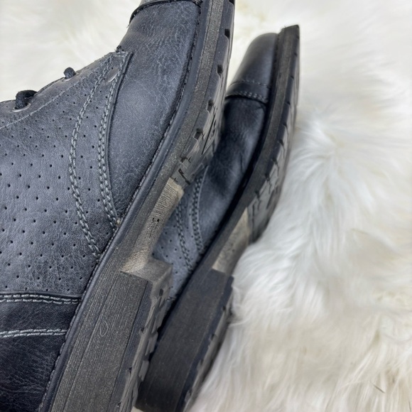 ROXY SEATTLE LACE UP COMBAT BOOTS SIZE 8.5 WOMANS - Picture 9 of 11